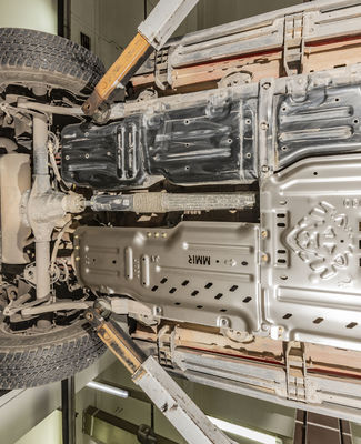 Μαύρη σκόνη επικαλυμμένη Wrangler JL εκροή σωλήνα δίσκος δίσκος προσαρμοσμένο 2018-2019 έτος