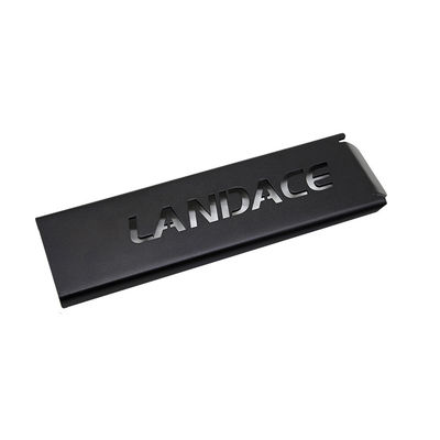 Πυροποιημένο φινίρισμα SUS304 Extended Brake Foot Rest Peg Pedal Footboard για αυτοκίνητο