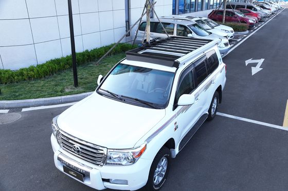 TOYOTA 4Runner LC200 Prado επίπεδη κράμα αλουμινίου στέγη ράφι καθολική προσαρμογή 2280 * 1210 * 44mm