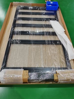 TOYOTA 4Runner LC200 Prado επίπεδη κράμα αλουμινίου στέγη ράφι καθολική προσαρμογή 2280 * 1210 * 44mm