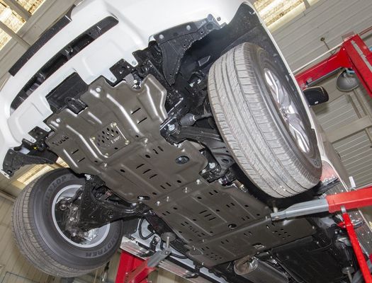 Προστατευτική πλάκα προστασίας Balck για την Nissan Patrol Y62 Προστατευτική προστασία κάτω από το σώμα