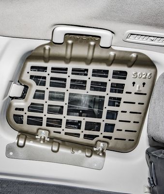 Σύνθετο φορτηγό αποθήκευση ράφι παράθυρο πλέγμα δίχτυ πλευρικό παράθυρο κρεμασμένο δίχτυ Mitsubishi Pajero