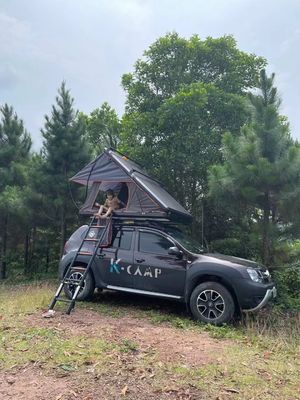 Τέσσερις εποχές σκηνή υπαίθρια ταξίδια κατασκήνωση με σκληρό κέλυφος και υλικό αλουμινίου