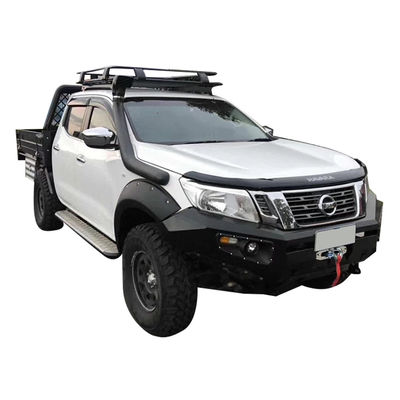NP300 Black Winch Bull Bar Μπροστά προφυλακτήρα πίσω προφυλακτήρα με φορτηγό ελαστικών για Nissan Navara