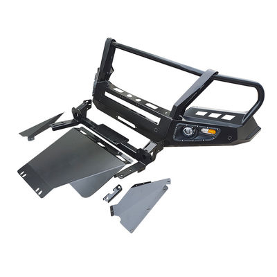 Μαύρο χάλυβα Winch Bull Bar πίσω προφυλακτήρα για Nissan Navara NP300 για υψηλή και προσιτή