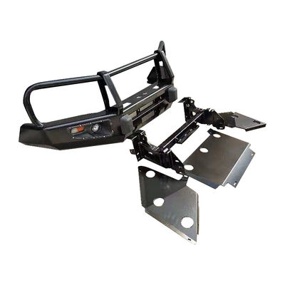 Off-road Winch Bull Bar Μπροστά πλάκα προφυλακτήρα με φως LED και τοποθέτηση δίσκο Toyota Tocama