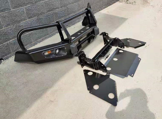 Off-road Winch Bull Bar Μπροστά πλάκα προφυλακτήρα με φως LED και τοποθέτηση δίσκο Toyota Tocama