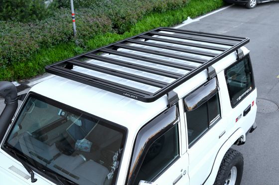 Toyota Lc 76 4x4 Συσκευές οχημάτων επίπεδα ράφια οροφής με επικάλυψη ισχύος και αλουμίνιο