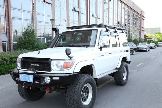 Toyota Lc 76 4x4 Συσκευές οχημάτων επίπεδα ράφια οροφής με επικάλυψη ισχύος και αλουμίνιο