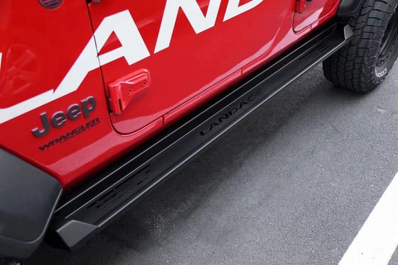 Jeep Wrangler JL JK Side Step Pedal Running Board με επίστρωση σκόνης από κράμα αλουμινίου