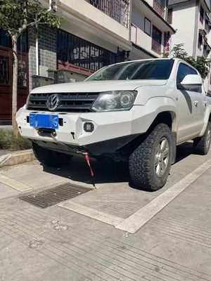 Volkswagen Amarok Αυτοσυσκευάσματα Ατσάλινο Γύρισμα Bull Bar μπροστινό προφυλακτήρα με φορητή ελαστική