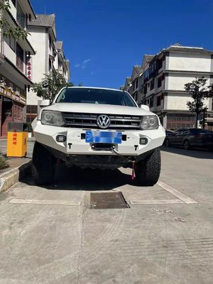Volkswagen Amarok Αυτοσυσκευάσματα Ατσάλινο Γύρισμα Bull Bar μπροστινό προφυλακτήρα με φορητή ελαστική