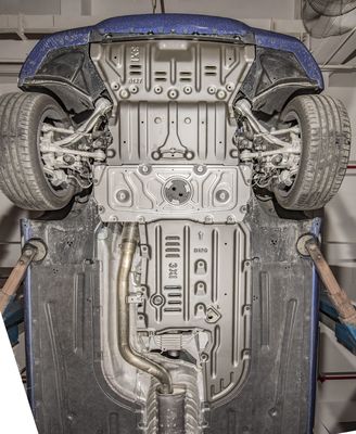 BMW Σειράς 3 G-2020 Μηχανή Προστάτης Ραδιοκυβερνήτη Κεφάλαιο μεταφοράς Κάτω από το σώμα Αλουμινίου κράμα Πλάκα Skid