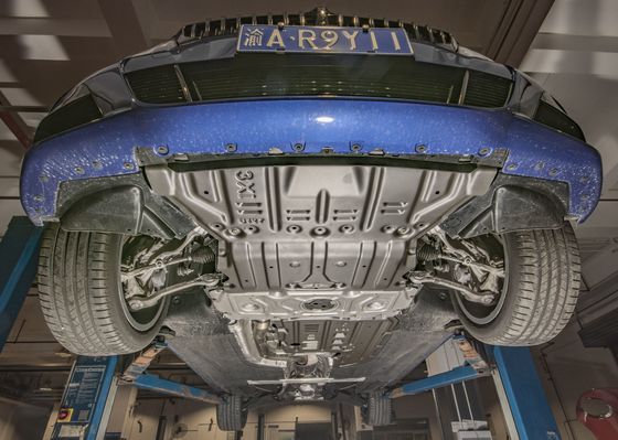 BMW εξωτερικά αξεσουάρ Πλάκα ολίσθησης από κράμα αλουμινίου με επίστρωση σκόνης