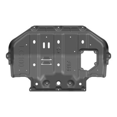 Αρχική εγκατάσταση τρύπας αυτοκινήτου κάτω από το σώμα θωράκιση δεξαμενής καυσίμου δίσκος ολίσθησης για Toyota LC 100