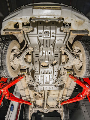 Προστατευτική θωράκιση δεξαμενής καυσίμου για το ISUZU MU-X DMAX