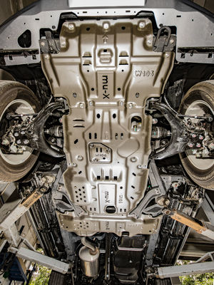 Προστατευτική θωράκιση δεξαμενής καυσίμου για το ISUZU MU-X DMAX