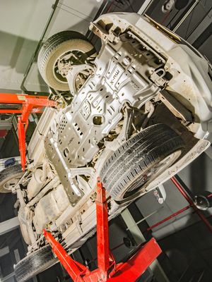 Γκρι D-Max II προστατευτική πλάκα του κινητήρα για εξωτερικά αξεσουάρ ISUZU MU-X και D-MAX 4x4
