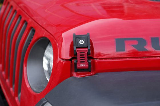 Προσαρμοσμένα αλιεύματα με καπό για Jeep Wrangler JK JL Καθαρό βάρος 0,35kg/pc Επεξεργασία CNC