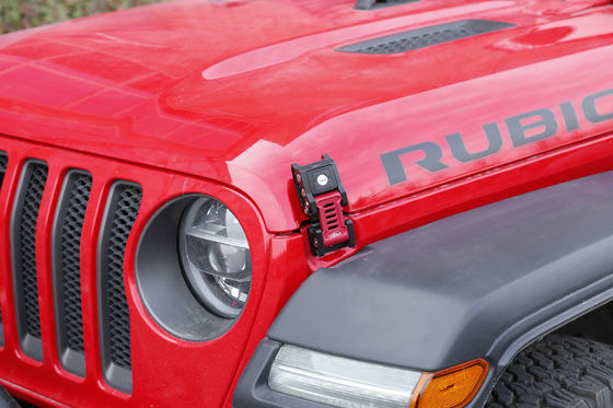 Εργαλεία CNC 4X4 Εξωτερικά εξαρτήματα Οχήματος Δύναμη επικαλυμμένη κουκούλα Κλειδί για JEEP Wrangler