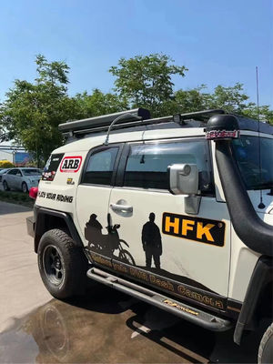 Υψηλή 4WD μαύρη σκόνη επίστρωση αλουμινίου δρόμος ντους για κάμπινγκ OEM Υπηρεσία αποδέχεται