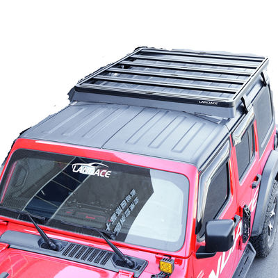 Σκληρά ράφια οροφής για το Jeep Wrangler JL Αλουμίνιο εκχύλισμα για ανώτερη απόδοση