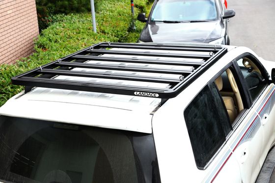1500*1200*55mm Toyota LC200 Off Road Αλουμινίου Ράκκες οροφής αυτοκινήτων για το Toyota LC200 Εγκατάσταση αυτοκινήτων