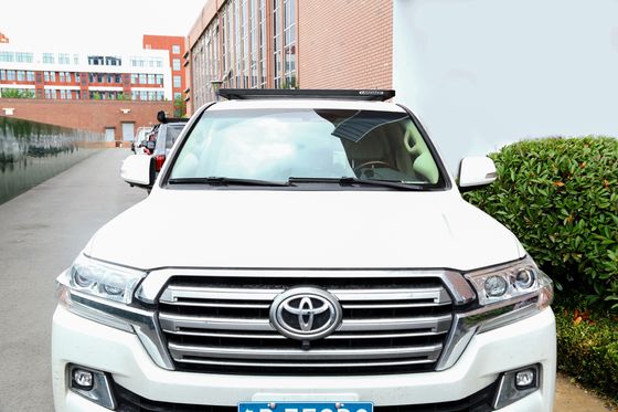 1500*1200*55mm Toyota LC200 Off Road Αλουμινίου Ράκκες οροφής αυτοκινήτων για το Toyota LC200 Εγκατάσταση αυτοκινήτων