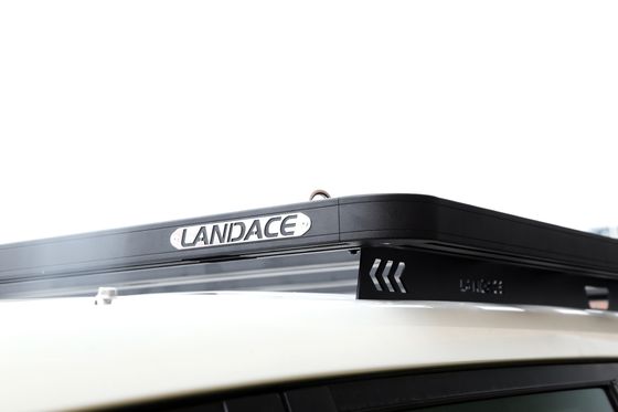 4X4 Εξωτερικά εξαρτήματα οχημάτων Αλουμινένιο ράφι αποσκευών για την Toyota Land Cruiser LC200