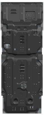 18 Toyota Tundra Silver Motor Protector Skid Plate με αρχική τρύπα και εγκατάσταση αυτοκινήτου