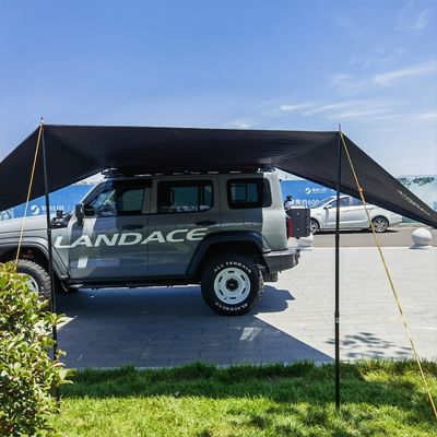 Υδατοασφαλής σκουπίδι Oxford 4WD οχήματος πλευρική σκηνή τέντας για υπαίθριο κάμπινγκ και κάλυψη