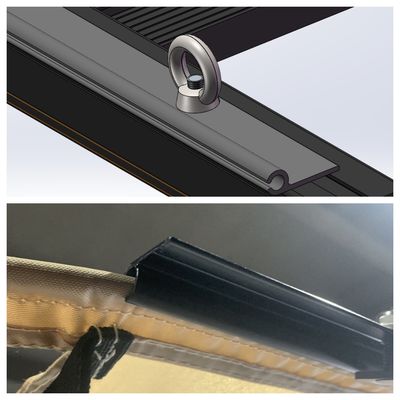 Παγκόσμιο Αδιάβροχο Ανασυγκρότητο RV SUV Παρενέκτημα Αμαξιού για Κατασκηνώσεις στο Ρακ της Οροφής Αυτοκινήτου