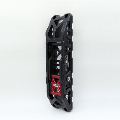 Μαύρη μηχανική CNC πόρτες αυτοκινήτου βήμα για Jeep Wrangler JL JK αναδιπλούμενο σκληρό ανωτικό φινίρισμα