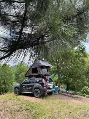 4x4 Offroad αυτοκίνητο οροφή εξαρτήματα Clamshell Αλουμίνιο σκληρό κέλυφος οροφή σκηνή 4 άτομα