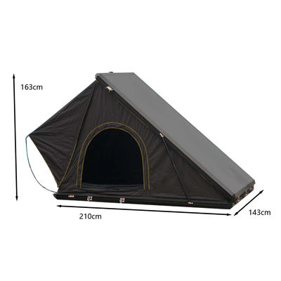 2022 Hot Style Gel Coated Aluminum Alloy Shell Car Roof Top Tent 210*143*163cm για κάμπινγκ