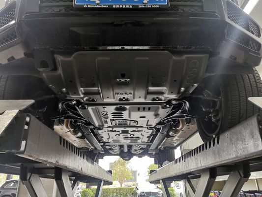 Αλουμινίου Mercedes G500 Τάξι Προστάτης Μηχανής Πλάκα ολίσθησης Εύκολη εγκατάσταση