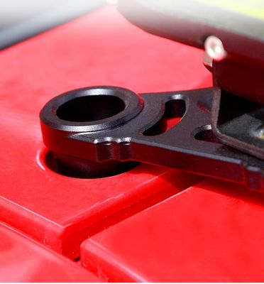 Αλουμινένιο κάλυμμα για κουκούλα Φωτεινές στήλες για το Jeep Wrangler