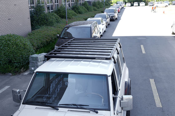 Άμεση εξατομίκευση Μαύρη επίστρωση σε σκόνη Rack οροφής για NISSAN Y60 Εύκολη εγκατάσταση