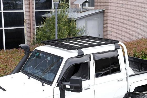 4x4 Top Roof Rail Rack καλύπτει φορτίο Carrie Αλουμινίου Flat LC79 Rack για την Toyota