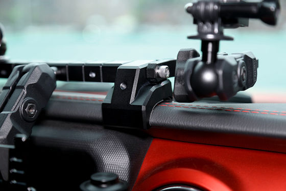 Jeep Wrangler JL Πολυλειτουργική κεντρική κονσόλα τηλεφώνου με 4 * 4 αξεσουάρ