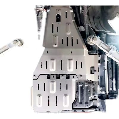 Wrangler JK JL Οχήματα εκτός δρόμου Προστατευτική κάτω πλάκα Ασημένιο Σφουγγαρισμός λάσπης Φλάπ Προστάτης