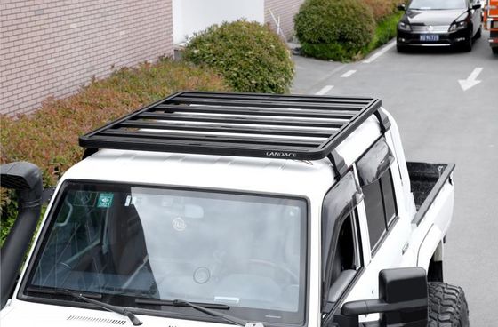 1400X1320mm Μαύρη επιχρίστωση σε σκόνη ράφι οροφής για Toyota 4x4 οχήματα εξωτερικά αξεσουάρ