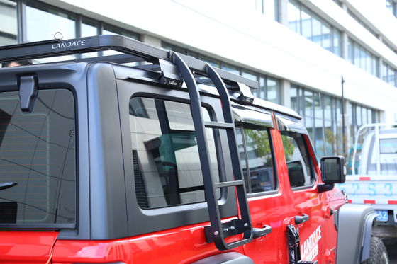 Μηχανολογικό στυλ 4x4 Συσκευές εξωτερικού οχήματος για 18-23 Wrangler Rubicon Jeep BLACK