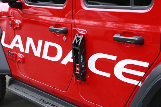 Μαύρο Κόκκινο 330*86*55mm Πύλη Κρεμάστρα Πηδαράς Πλατώματος Πηδαράς Πηδαράς Πηδαράς Για Jeep Wrangler JL JK