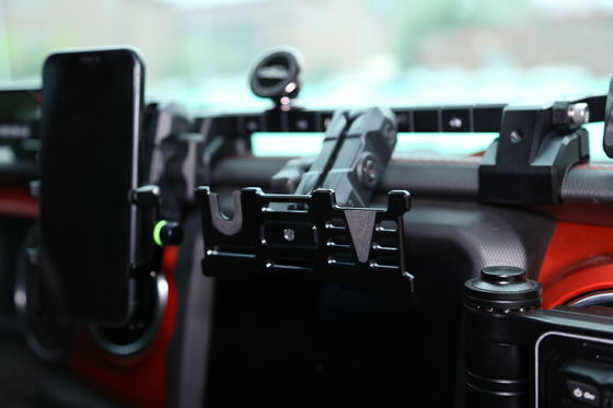 Jeep Wrangler Phone GoPro CB Μικροφώνου και κάμερας DSLR Κρατήρας με γεωμετρικό σχεδιασμό