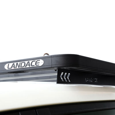 Ατσάλι και αλουμίνιο οροφή Mount φορτηγό αποσκευών για Off Road Toyota Land Cruiser LC200