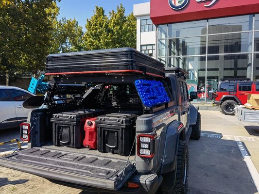 Toyota Land Cruiser Prado Fj120 Silver Truck Σύστημα ράφι κρεβατιού για DMAX και Jeep JK Pick Up