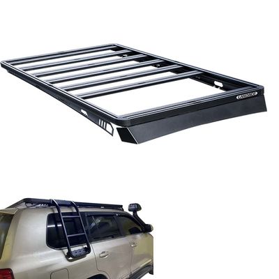 Μαύρο αλουμινίου κράμα στέγη Rack Mount Basket για 4Runner αυτοκίνητο στέγη off-road αξεσουάρ