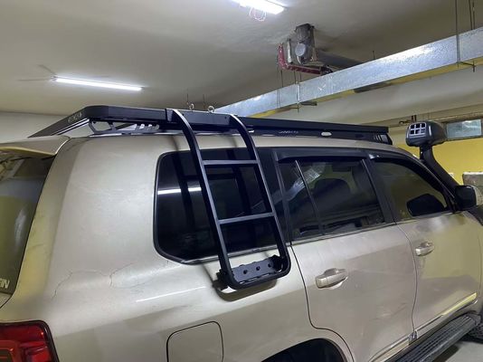 Μαύρο αλουμινίου κράμα στέγη Rack Mount Basket για 4Runner αυτοκίνητο στέγη off-road αξεσουάρ