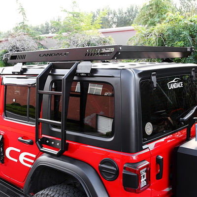 Μαύρη σκόνη επικαλυμμένη στέγη Rack καλάθι για Jeep Wrangler Custom design από ανοξείδωτο χάλυβα